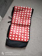 Fiets tas met rood-wit ruitjes, Ophalen, Zo goed als nieuw, Onbekend