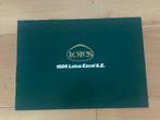 Lotus Excel S.E.  -  Folder - Brochure, Gelezen, Verzenden, Lotus, Overige merken