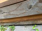 Oude Eiken Balken - 20x20 - Gebruikt, Tuin en Terras, Ophalen, Gebruikt, 180 tot 250 cm, Balken