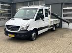Mercedes-Benz Sprinter 513 CDI 130pk DC Laadkraan Hiab 017T, Auto's, Bestelauto's, Automaat, Stof, 4 cilinders, 7 stoelen