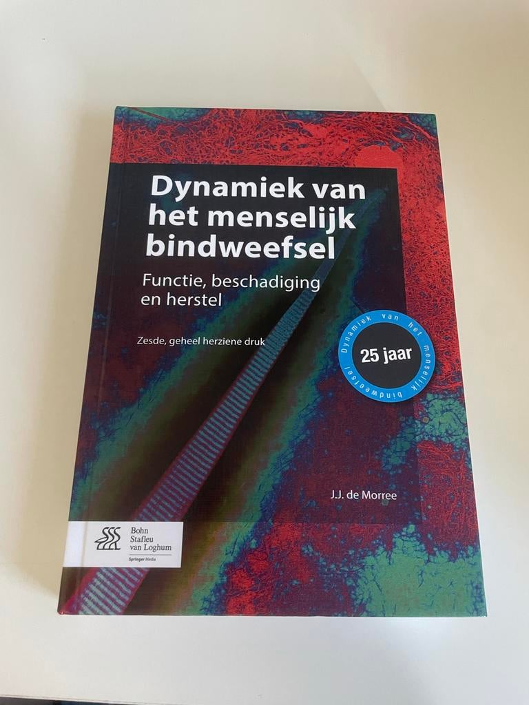 Dynamiek van het menselijk bindweefsel - Zesde druk, Ophalen of Verzenden, Alpha, Zo goed als nieuw, HBO