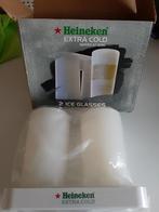 Heineken ice glasses, Verzamelen, Biermerken, Ophalen of Verzenden, Nieuw, Glas of Glazen, Heineken