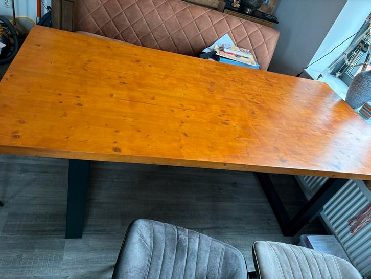 6 persoons eethoek tafel, Huis en Inrichting, Tafels | Eettafels, Gebruikt, Ophalen