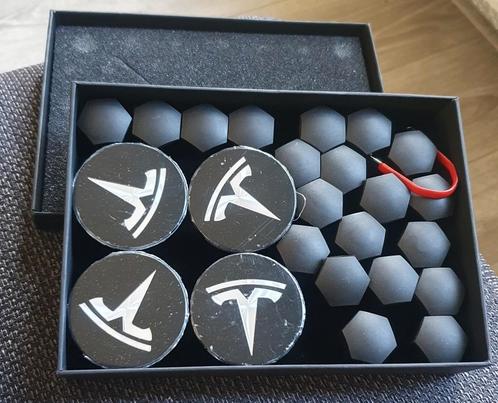 Tesla model 3 S X aero wheel cap kit wieldoppen, Auto diversen, Auto-accessoires, Zo goed als nieuw, Ophalen of Verzenden