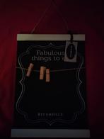 Krijtbord memobord Riverdale, Ophalen, Zo goed als nieuw, Overige typen