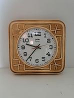 Vintage Peter Transistor Wandklok 22x22cm, Antiek en Kunst, Ophalen of Verzenden