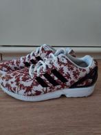 Adidas zx flux 38 2/3, Wit, Zo goed als nieuw, Sneakers of Gympen, Verzenden