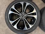 18 inch originele velgen + zomerbanden Mercedes C klasse, 18 inch, Gebruikt, Banden en Velgen, Ophalen of Verzenden