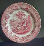 Antiek Petrus Regout Bord - Ruth & Boaz, Ophalen of Verzenden