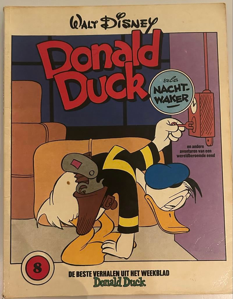 Donald Duck Nachtwaker - De Beste Verhalen - deel 8, Boeken, Eén stripboek, Ophalen of Verzenden, Gelezen