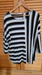 Gerry Weber shirt driekwart mouw maat XL okselmaat 56 cm, Wit, Maat 46/48 (XL) of groter, Ophalen of Verzenden, Zo goed als nieuw