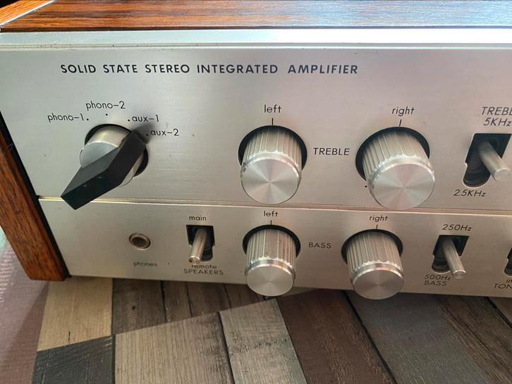 Luxman SQ 700X Solid state stereo integrated amplifier, Audio, Tv en Foto, Versterkers en Receivers, Gebruikt, Stereo, Minder dan 60 watt