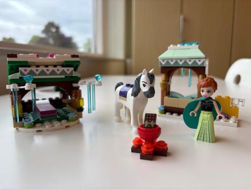 Lego Disney Frozen 41147 - Anna's Sneeuwavontuur, Kinderen en Baby's, Speelgoed | Duplo en Lego, Zo goed als nieuw, Lego, Complete set