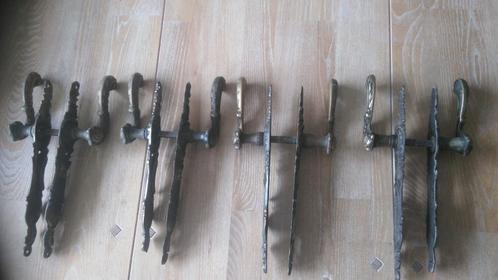 antieke deurbeslag, Doe-het-zelf en Verbouw, Hang- en Sluitwerk, Gebruikt, Klink of Kruk, Koper of Messing, Ophalen of Verzenden