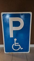 Invalide parkeerplaats bord 60x40 cm. Leuk in mancave, Ophalen of Verzenden