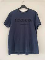 Iceberg T-shirt, Kleding | Heren, T-shirts, Maat 52/54 (L), Blauw, Iceberg, Ophalen of Verzenden