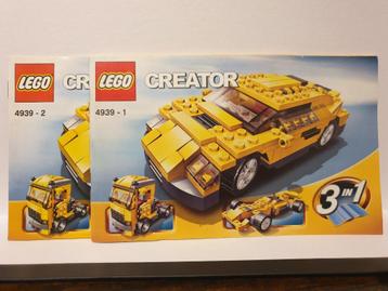 LEGO Auto | 4939 Creator 3 in 1 beschikbaar voor biedingen