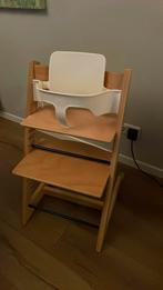 Stokke tripp trapp met babyset., Kinderen en Baby's, Kinderstoelen, Ophalen of Verzenden, Meegroeistoel
