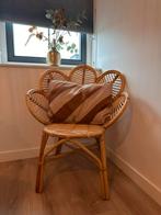 Kwantum Rotan Fauteuil Sumbawa - Bloemen Design, Ophalen, Bruin, Riet of Rotan, Zo goed als nieuw