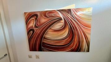 Aluminium kunst 120 x 80 beschikbaar voor biedingen