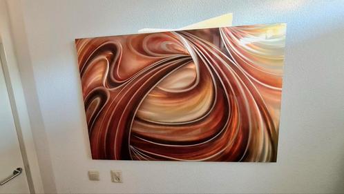 Aluminium kunst 120 x 80, Antiek en Kunst, Kunst | Schilderijen | Abstract, Ophalen