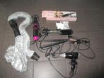 Handsfree droogkap + föhn en diverse style tangen ZGAN, Ophalen of Verzenden, Zo goed als nieuw, Föhn of Haardroger