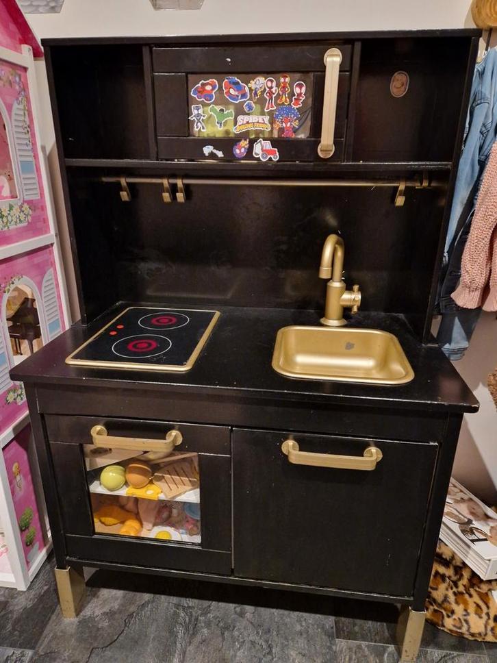Speelkeuken met accessoires, Kinderen en Baby's, Speelgoed | Speelkeukens, Gebruikt, Ophalen