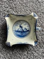 Antieke Delfts Blauwe asbak met molenlandschap., Antiek en Kunst, Ophalen