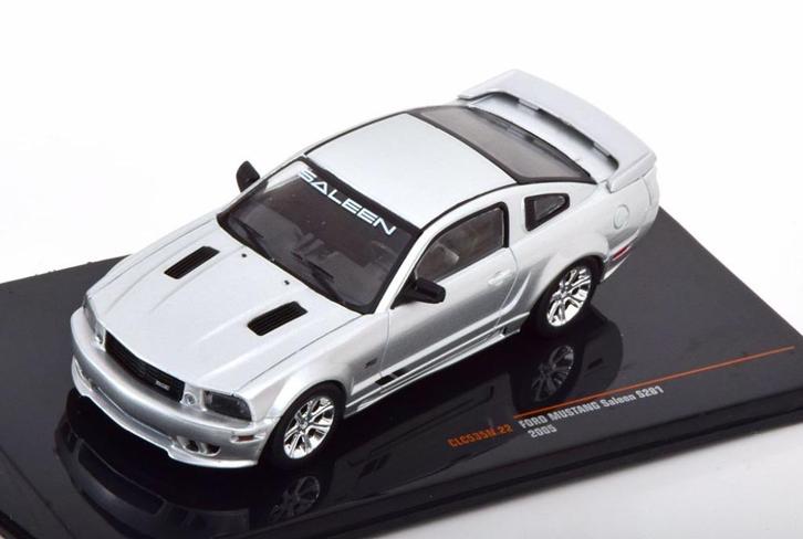 Ford Mustang Saleen 2005 Grijs Model 1/43 Ixo Models, Hobby en Vrije tijd, Modelauto's | 1:43, Nieuw, Auto, Overige merken, Ophalen of Verzenden