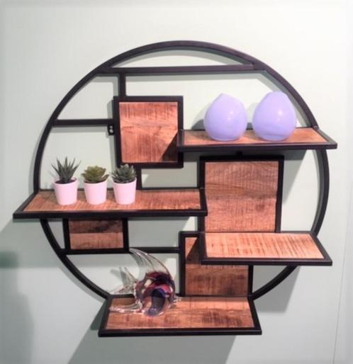 Rond wandrek / boekenplank, diameter 80 cm GRATIS VERZENDING, Huis en Inrichting, Woonaccessoires | Wandplanken en Boekenplanken