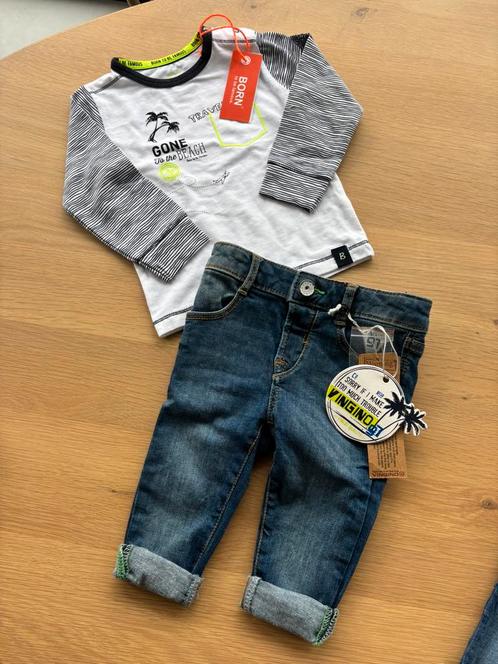 Nieuw kledingsetje merk kleding Vingino spijkerbroek, Kinderen en Baby's, Babykleding | Maat 74, Nieuw, Jongetje, Broekje, Ophalen of Verzenden