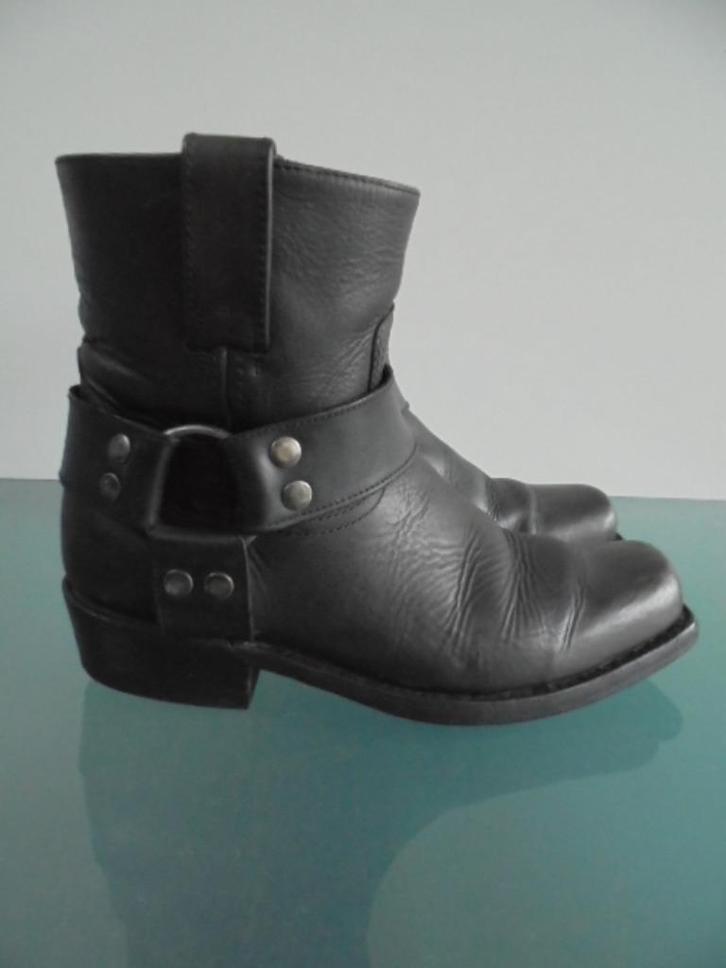 GRATIS VERZENDEN SENDRA Bohemian stoere bruine bikerboots 37, Kleding | Dames, Schoenen, Zo goed als nieuw, Lage of Enkellaarzen