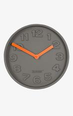 Zuiver Klok Grijs Beton - Nieuw in Doos!, Huis en Inrichting, Woonaccessoires | Klokken, Ophalen of Verzenden, Nieuw, Analoog