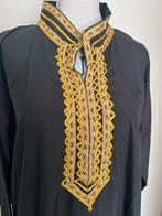 Zwarte Caftan - Maat S/M, Ophalen of Verzenden, Zo goed als nieuw