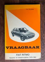 Vraagbaak Fiat Ritmo, Ophalen of Verzenden