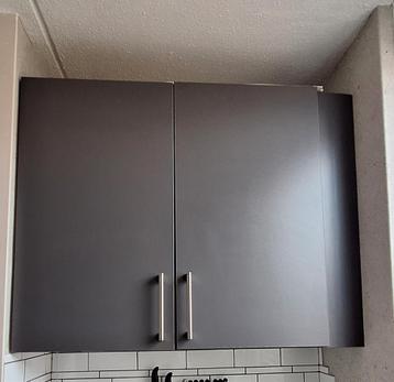 Keukenkasten antraciet. beschikbaar voor biedingen