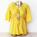 Prachtig By Yessey Jumpsuit (S/M) - 73 € 15,-, Kleding | Dames, Maat 38/40 (M), Geel, Ophalen of Verzenden, Zo goed als nieuw