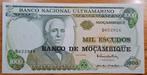 36# Mozambique 1000 Escudos 1972 P119, Ophalen of Verzenden, Overige landen