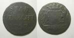Utrecht Stad Duit 1757, Romeinse 1, Postzegels en Munten, Munten | Nederland, Ophalen of Verzenden, Vóór koninkrijk, 1 cent, Losse munt