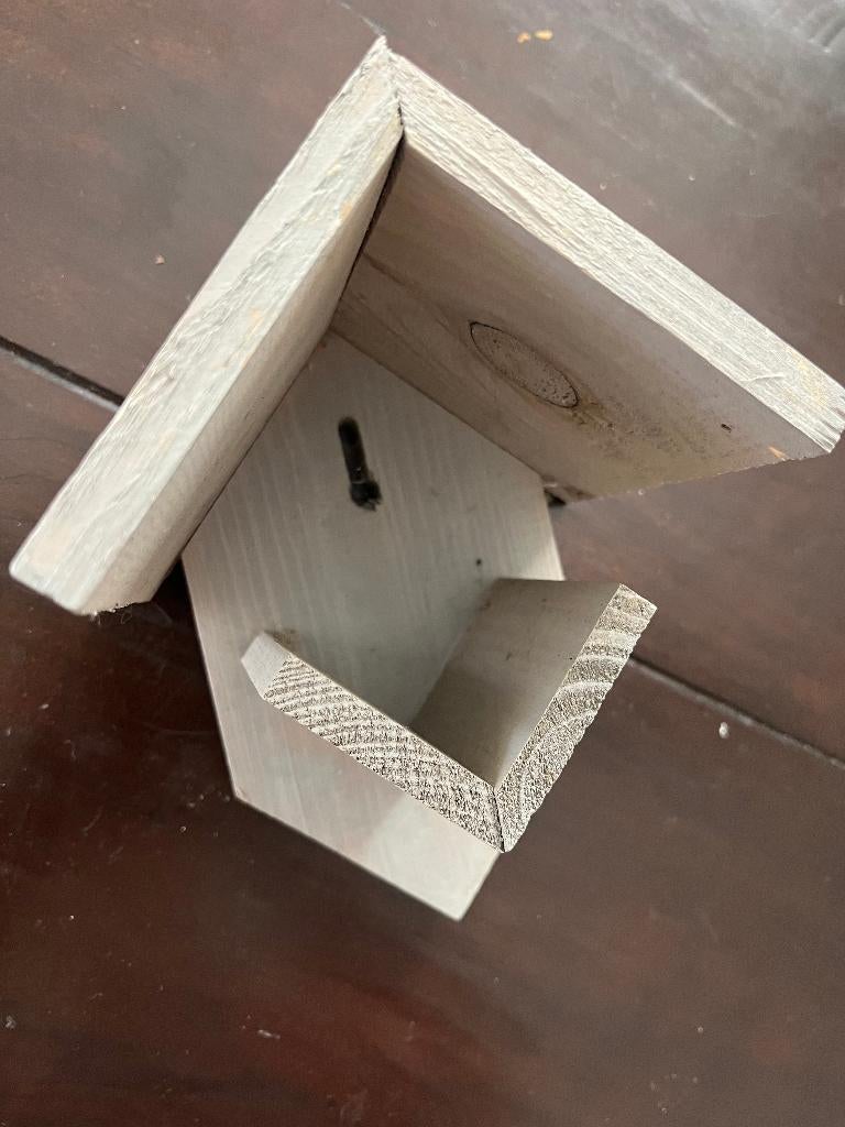 Nieuw vogelvoer houder vogelpindakaas houder hout, Ophalen of Verzenden, Nieuw