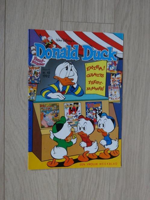 Donald Duck extra feest nummer 43 – 1992, Boeken, Stripboeken, Zo goed als nieuw, Eén stripboek, Ophalen of Verzenden