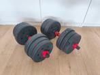Dumbbell set verstelbaar tot 2x 10kg, Ophalen, Gebruikt, Dumbbell