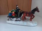 Typisch Hollands Kerstfiguur paard met arrenslee, Ophalen of Verzenden, Zo goed als nieuw