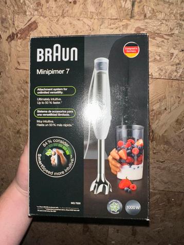 Braun MultiQuick 7WH MQ7000WH - Staafmixer - Wit (ongeopend) beschikbaar voor biedingen