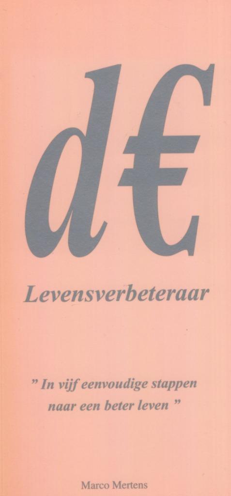 De Levensverbeteraar - Marco Mertens BOEK 9789090248707, Boeken, Romans, Gelezen, Nederland, Ophalen of Verzenden
