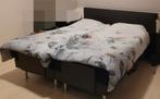 Werkend elektrisch bed 160x200. Bed 2x 80x200, Gebruikt, Zwart, Tweepersoons, Ophalen of Verzenden