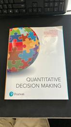 Quantitative Decision Making, Boeken, Studieboeken en Cursussen, Pearson, Ophalen of Verzenden, Beta, WO