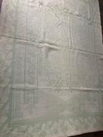 Mintgroene Deken Wol - Pessers van Zuijlen, Huis en Inrichting, Woonaccessoires | Plaids en Woondekens, Ophalen of Verzenden, Zo goed als nieuw