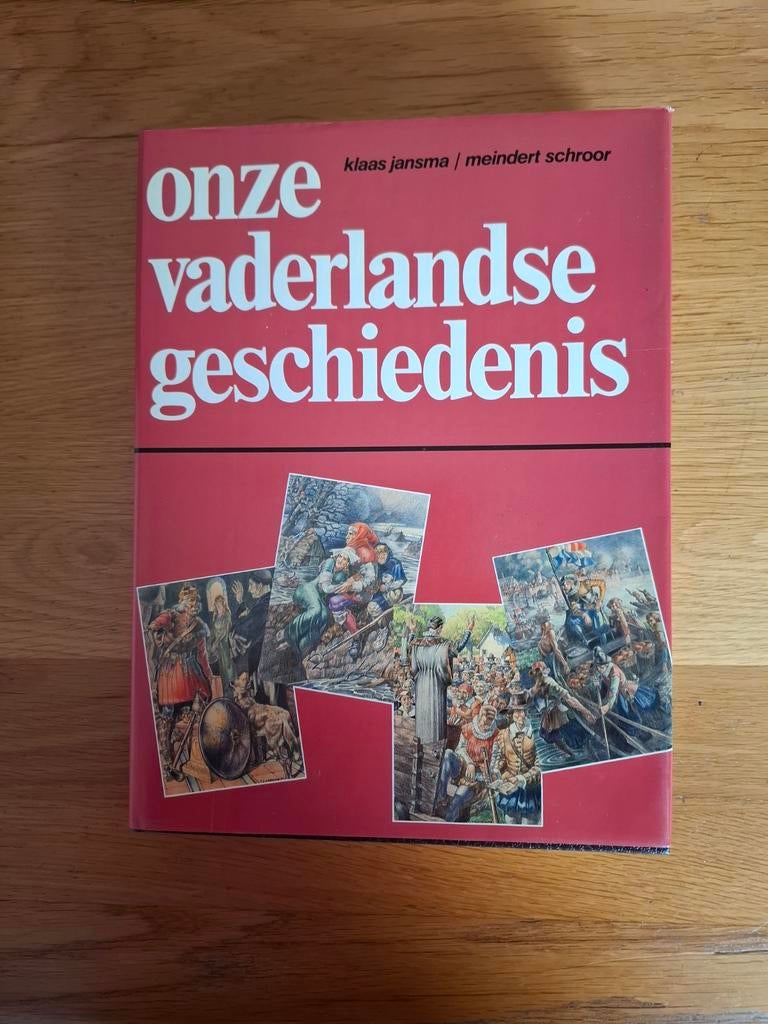 Onze Vaderlandse Geschiedenis - Jansma & Schroor, Boeken, Ophalen of Verzenden, 20e eeuw of later, Zo goed als nieuw, Klaas Jansma en Meindert Schroor