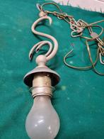 hanglamp vintage aluminium S vorm, Huis en Inrichting, Lampen | Hanglampen, Ophalen of Verzenden, 'T Olde Gre-j, Info@toldegrej.nl